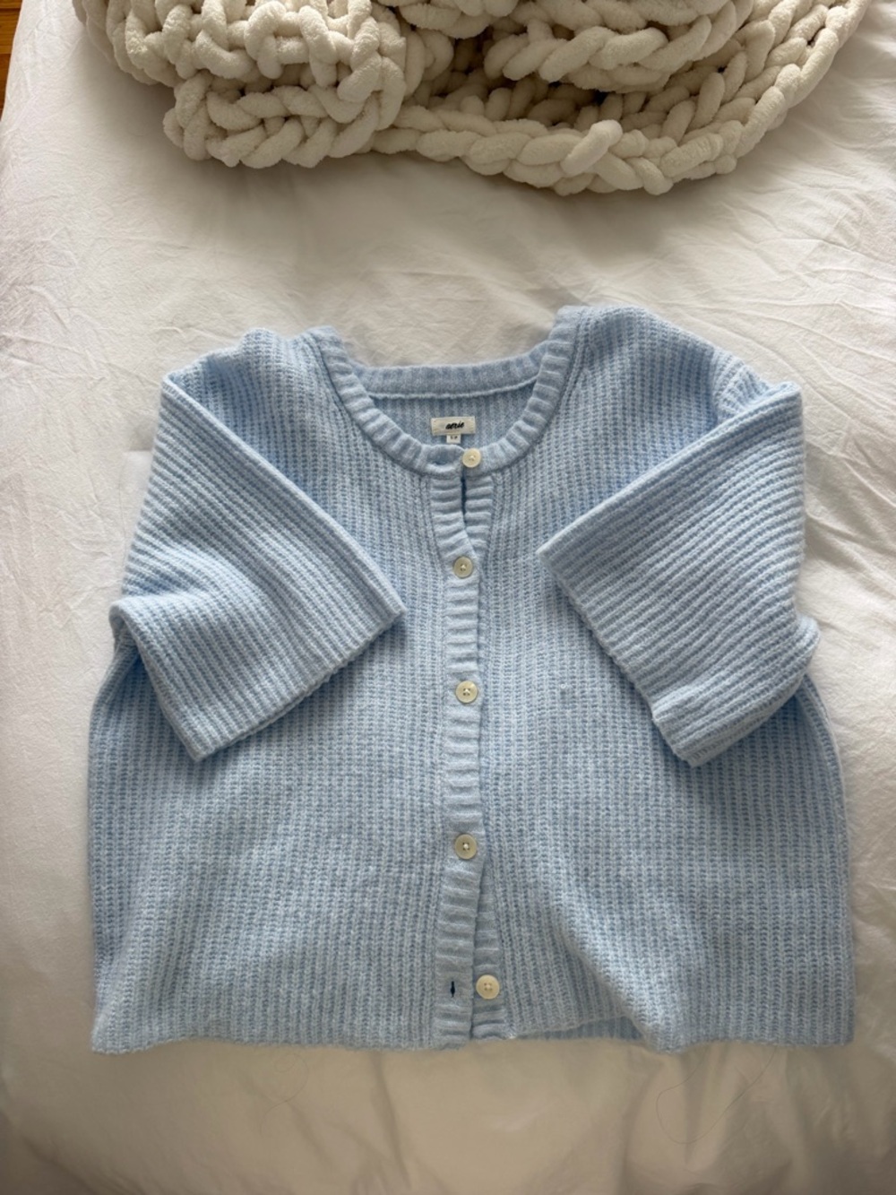 Aerie Unreal Short Sleeve Cardi - Picture 3 of 4